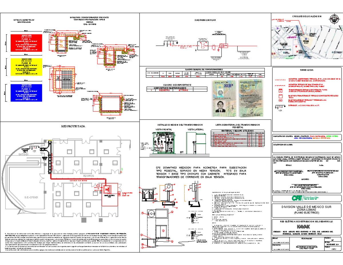 Proyecto de M.T. Kavak - Subestación y Transformador 75 KVA - Document Preview