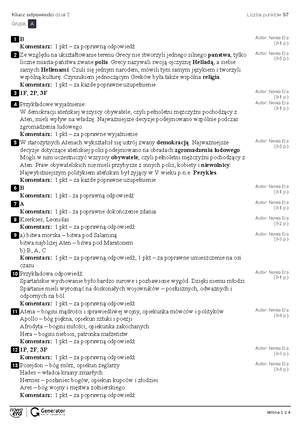 Klucz Do Historii Sprawdzian Po 5 Roździałe Klasa 6 www.studocu.com