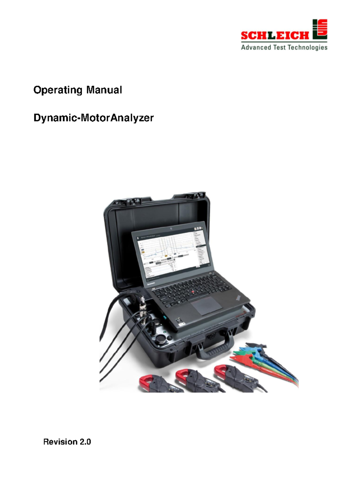 Motor Analyzer Operating Manual Revision 2.0 - Studocu