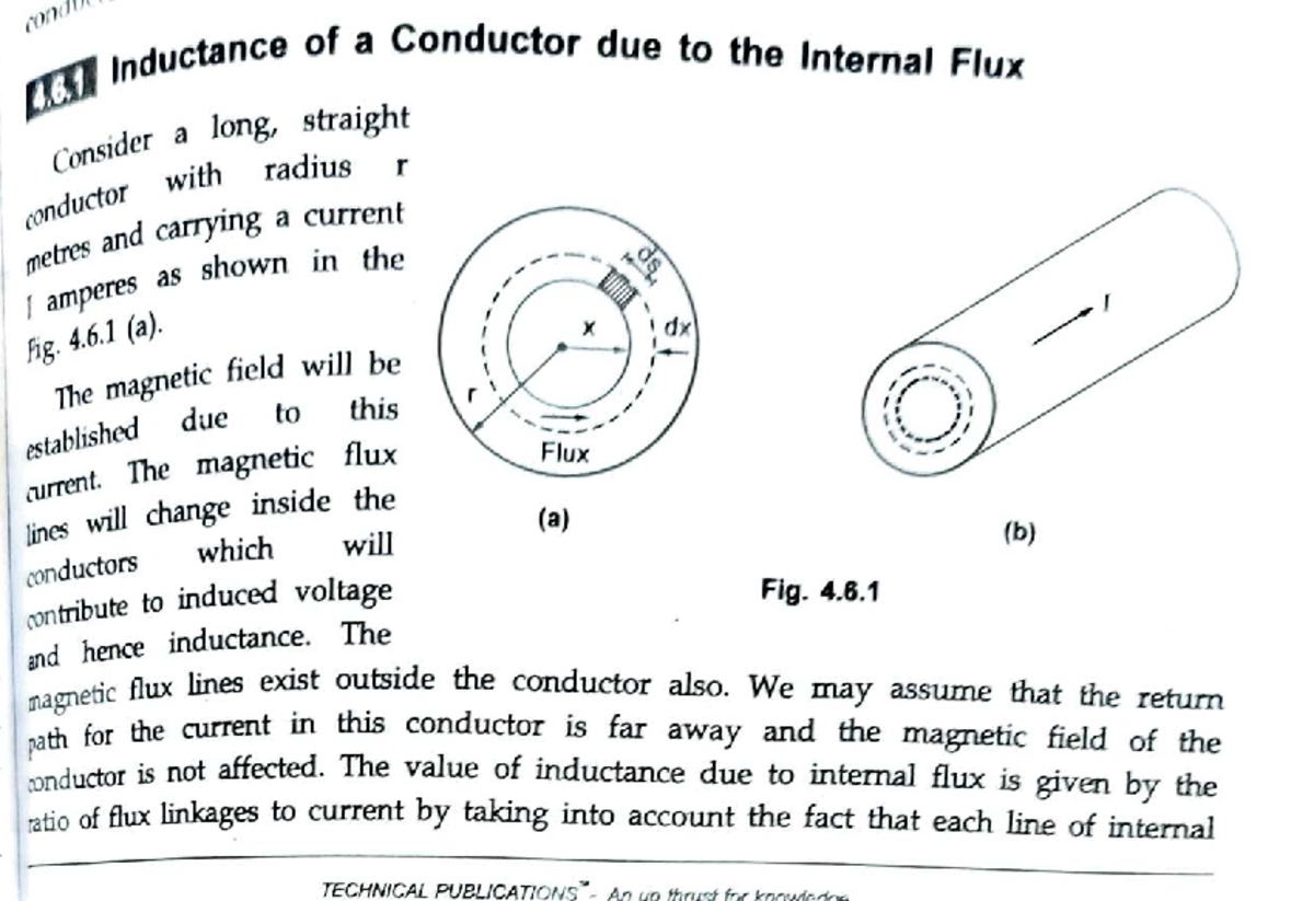 Inductance Analysis of Conductors in Electrical Systems (VTU Jan 08, 06 ...