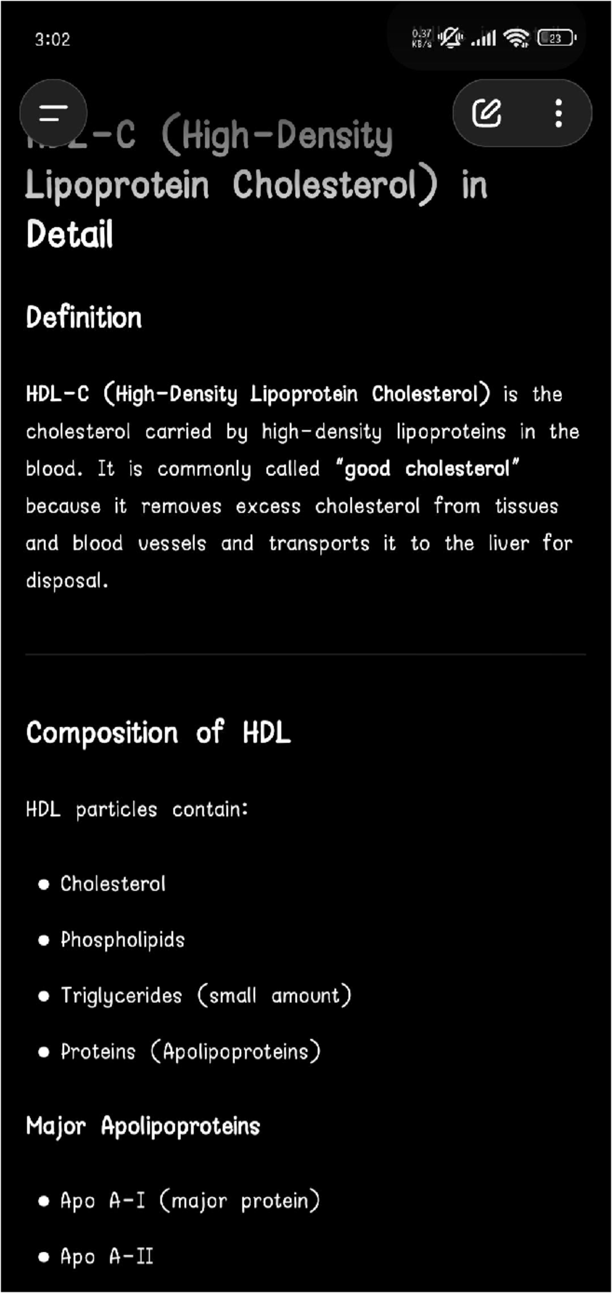 Cholesterol Overview: HDL, LDL, and VLDL Explained (Course Code: 3:02 ...