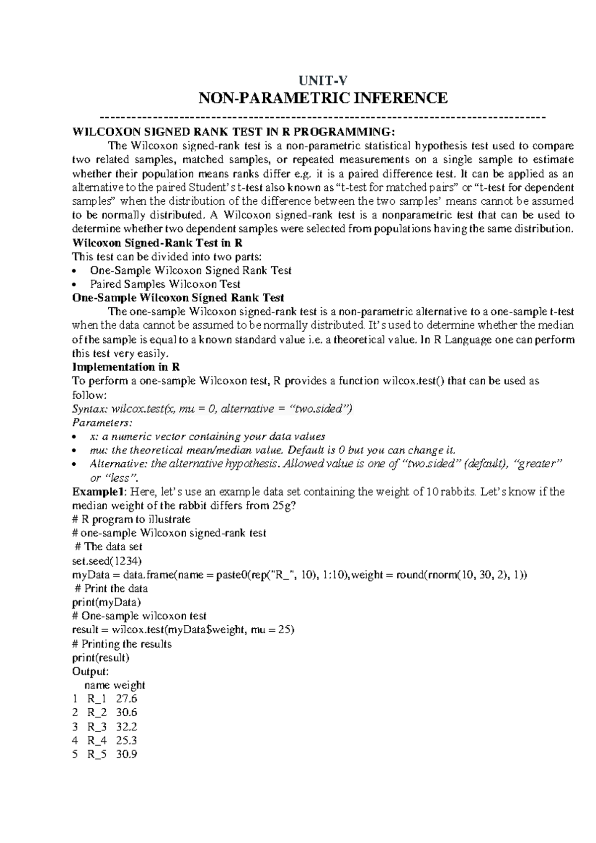 Nonparametric Tests in R Programming: Wilcoxon & Spearman Analysis ...