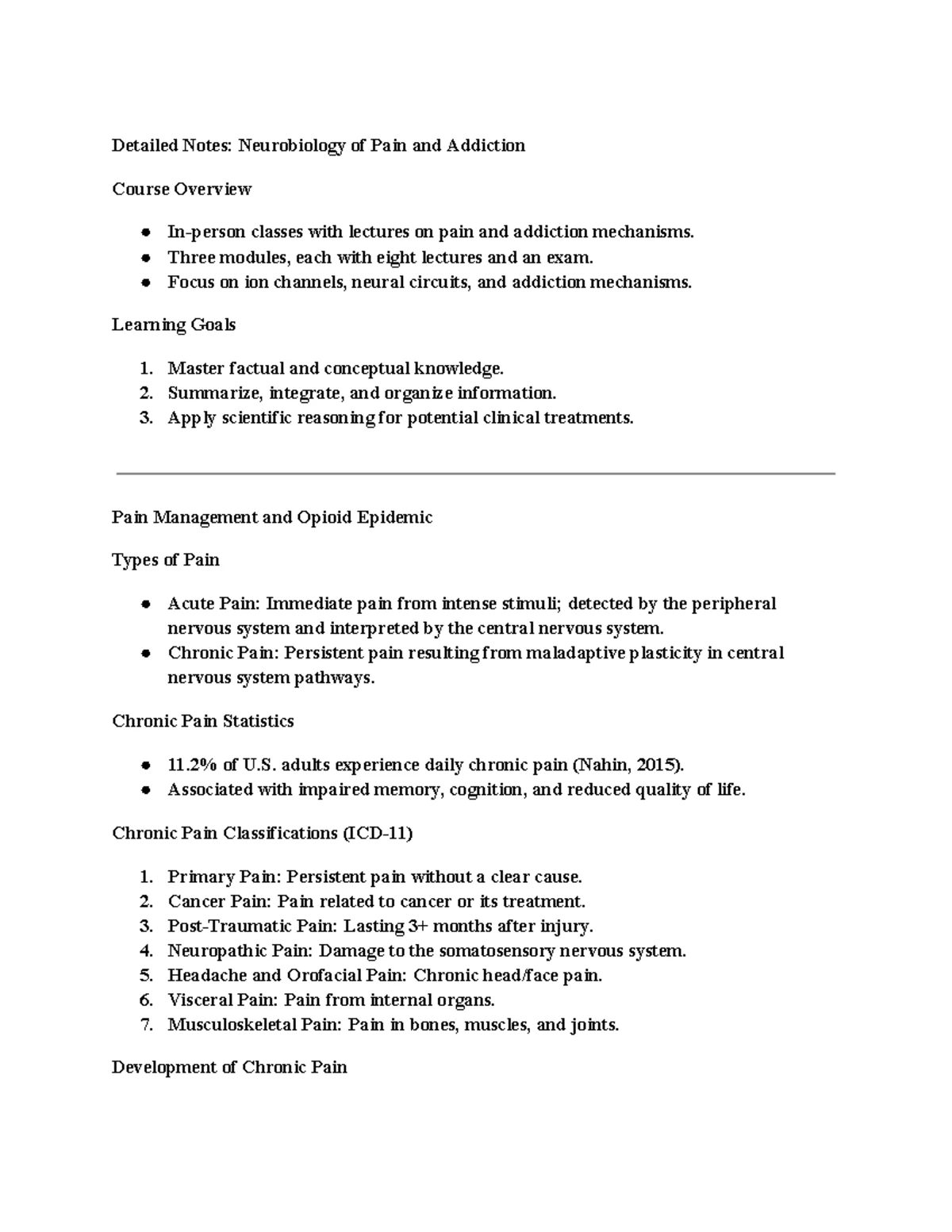 Cognitive Neuroscience Notes (Week 2): Memory, Attention, and ...