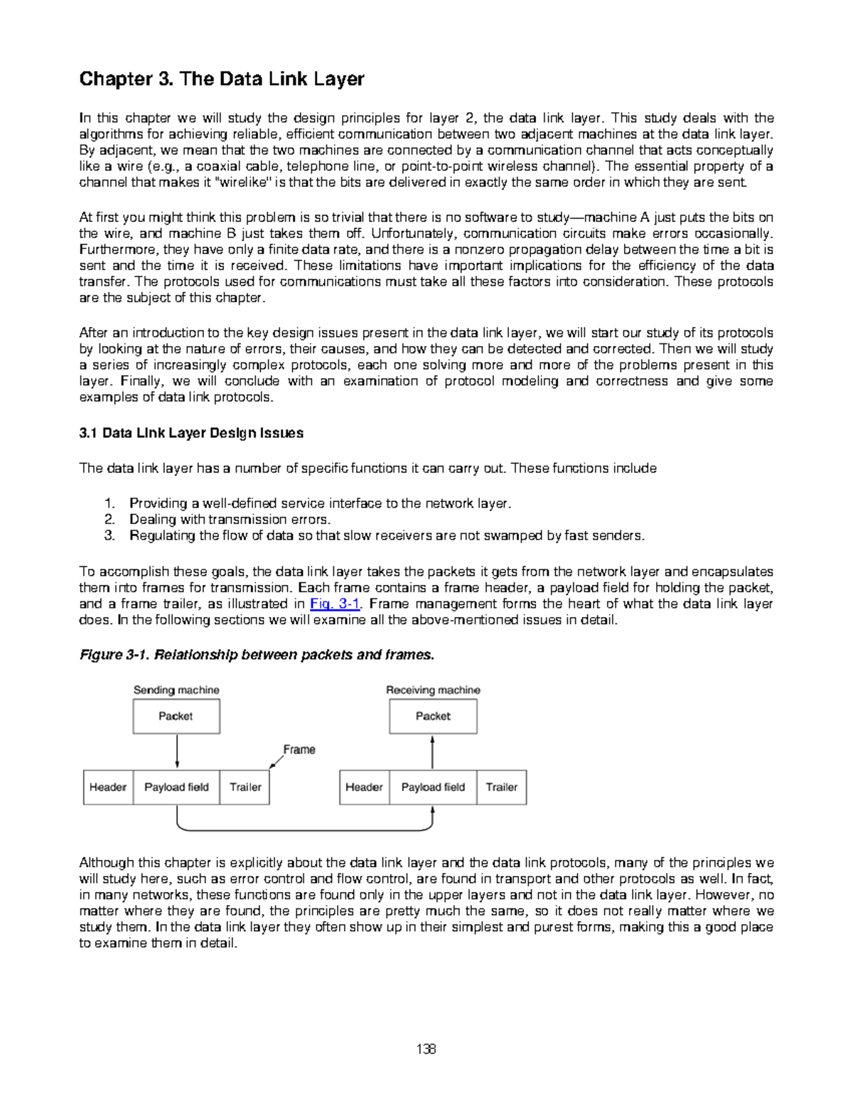 Chapter 3: Understanding the Data Link Layer (TB3) - Studocu