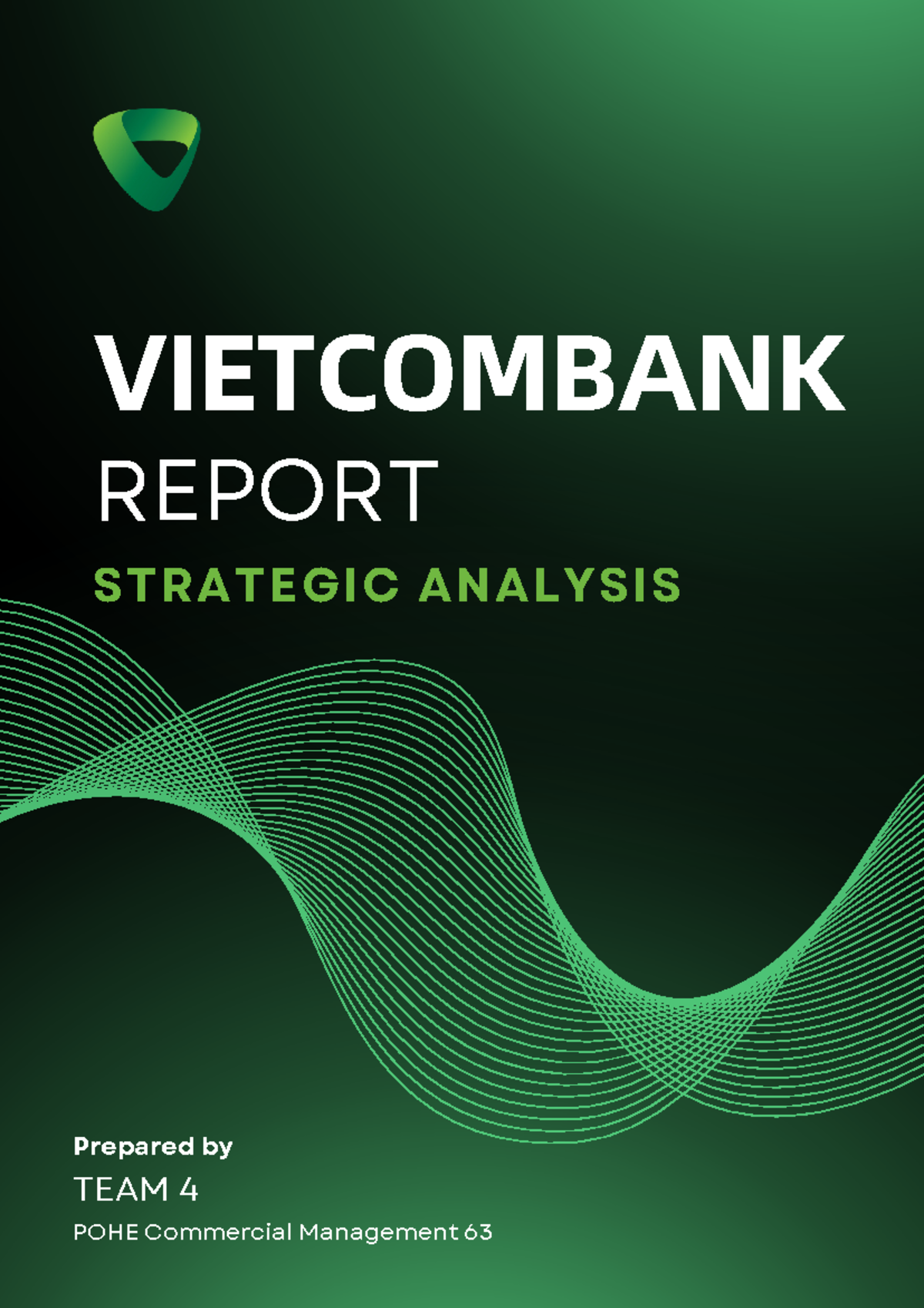 Nhóm 4 - Chiến Lược Phân Tích Ngân Hàng Vietcombank (VCB) - Studocu