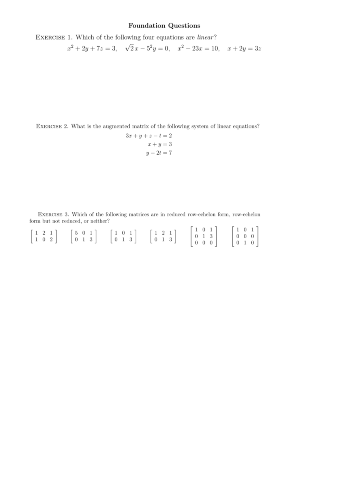 Math1012 Final Exam Study Guide and Preparation Tips - Studocu