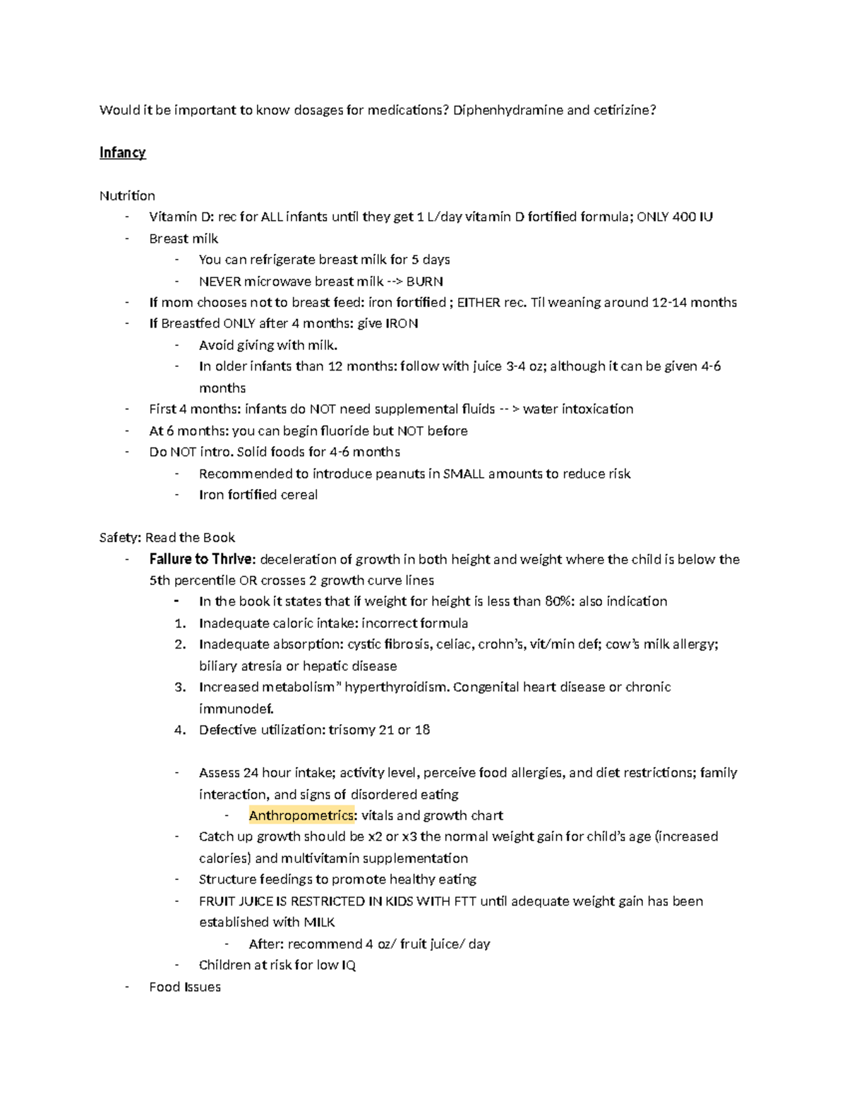 Pediatrics Exam 2 Study Guide: Key Concepts in Child Health and ...