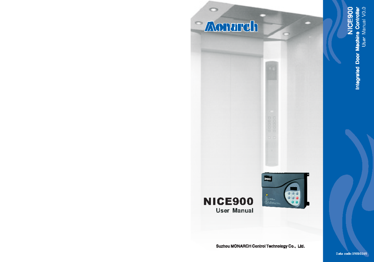 Nice 900 - 123 - User Manual V . 0 NICE User Manual NICE Integrated ...