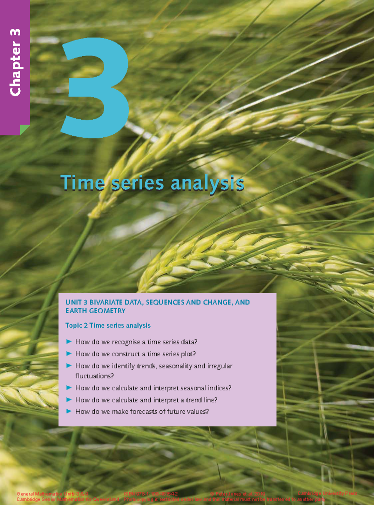 Final Exam Study Guide for Course XYZ 101: Time Series Analysis ...