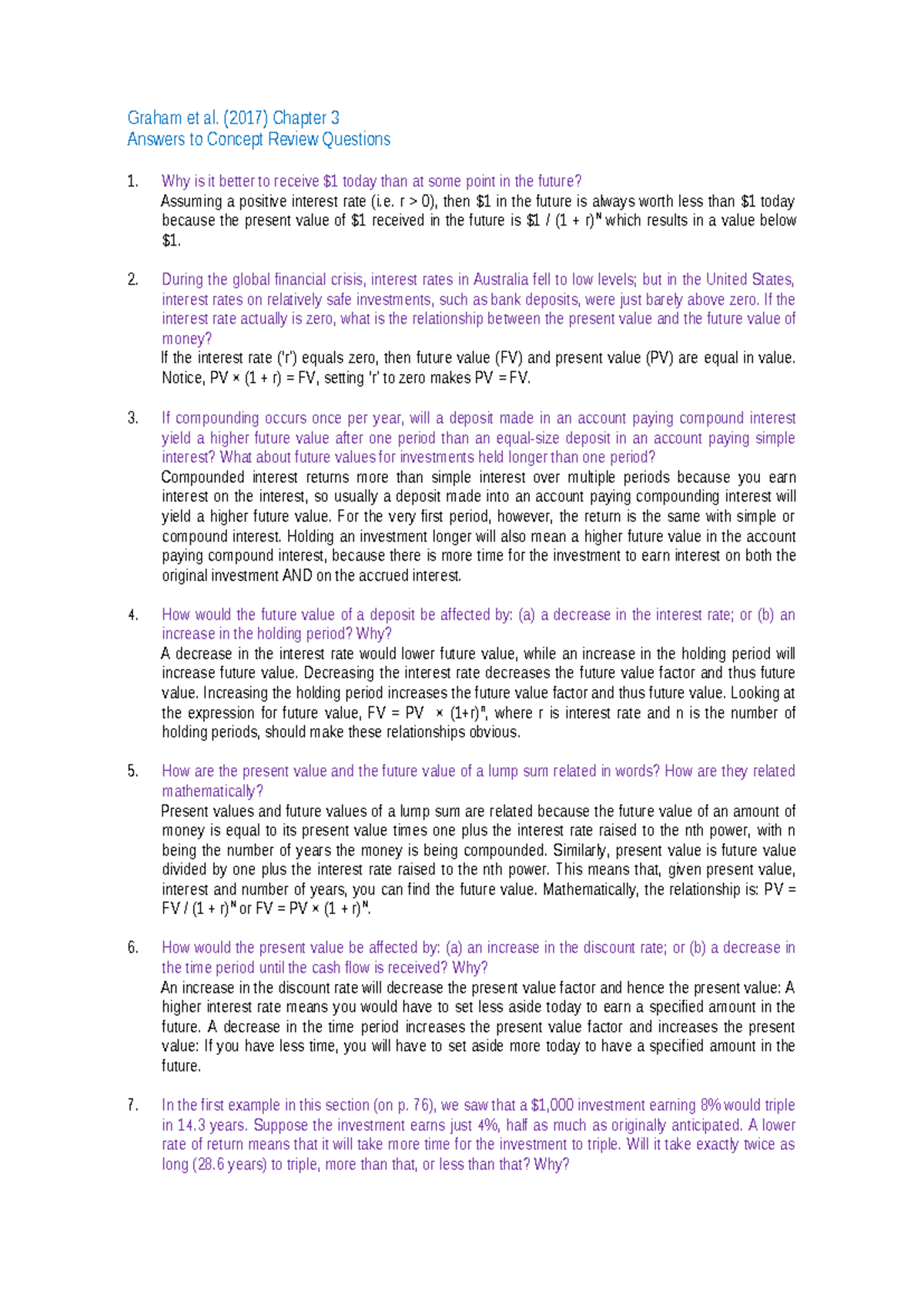 Graham et al. (2017) Chapter 3 Concept Review Questions & Answers - Studocu