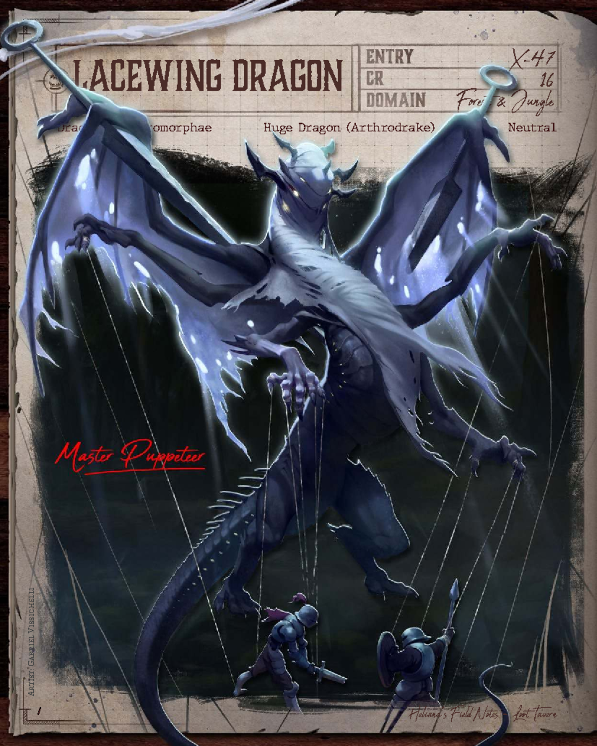 X47 - Lacewing Dragon Variants: Field Notes & Stats - Studocu
