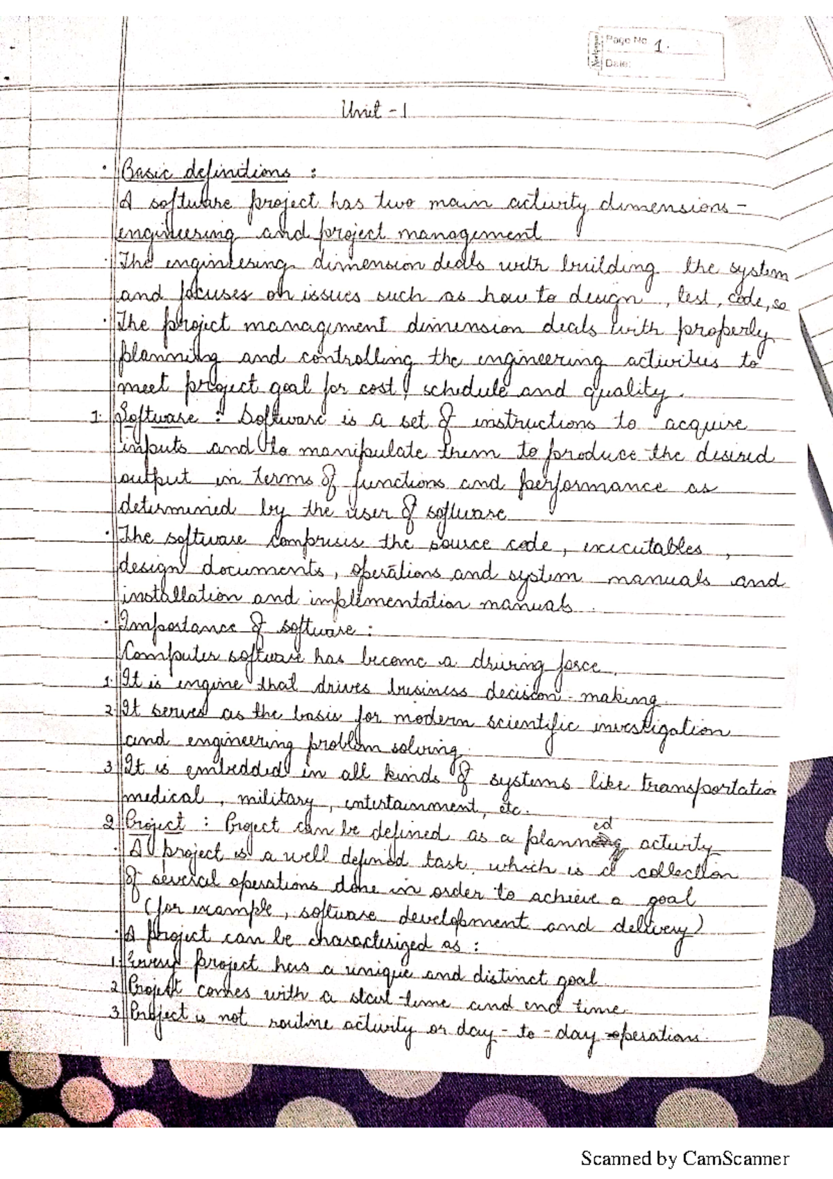 Spm - Notes on Software Project Management - Studocu