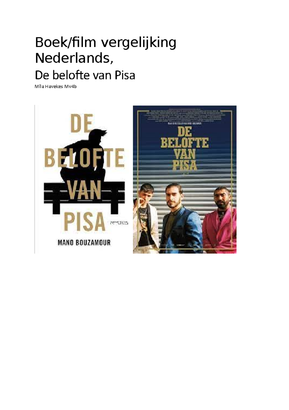De belofte van Pisa: gaat dat zien! (en lezen)