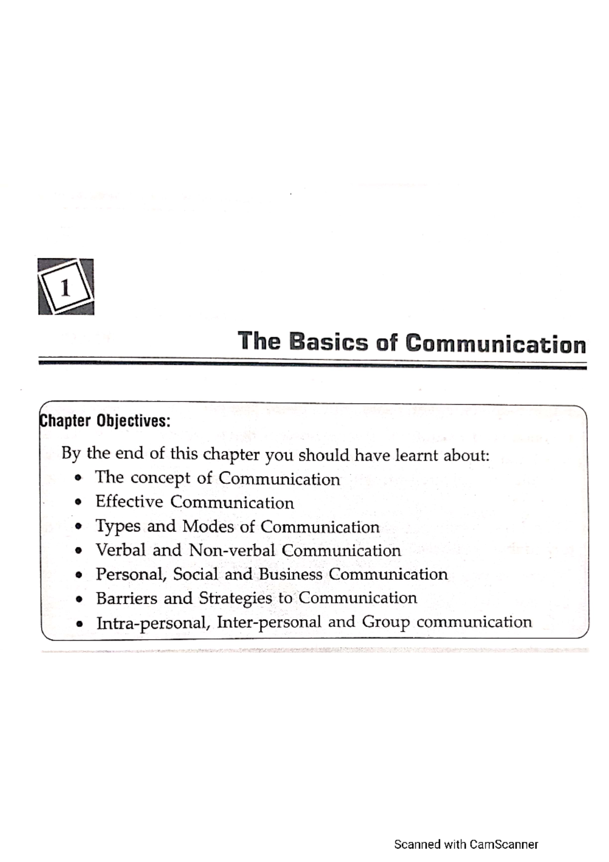 Theories of Communication - 1 The Basics of Communication Chapter ...