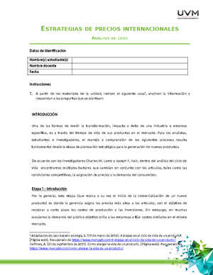 Solved Anlisis Del Ciclo De Vida De Un Producto Para La Definicin De La Estrategia De