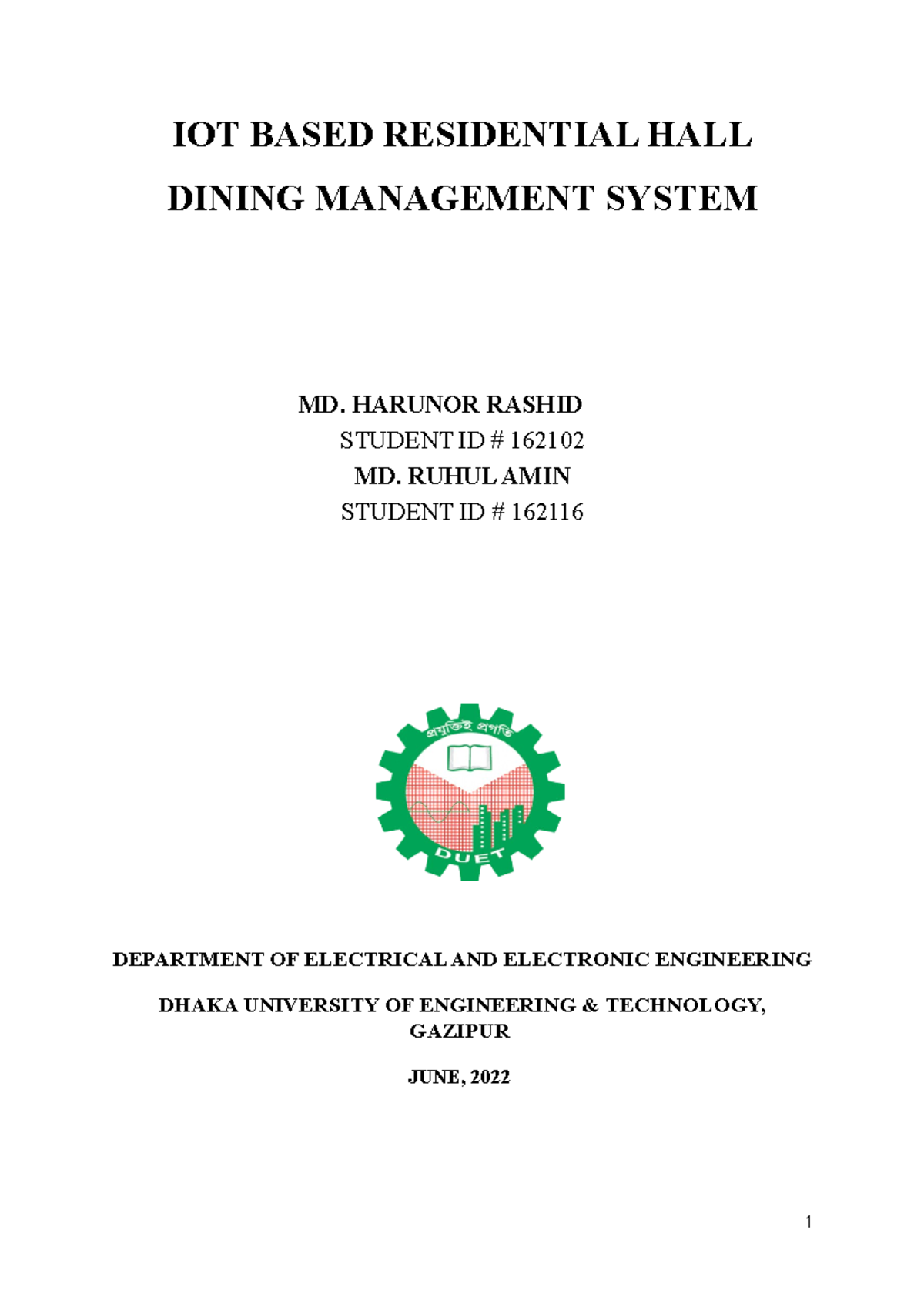 IOT-Based Dining Management System for Residential Halls (EENG 2022 ...