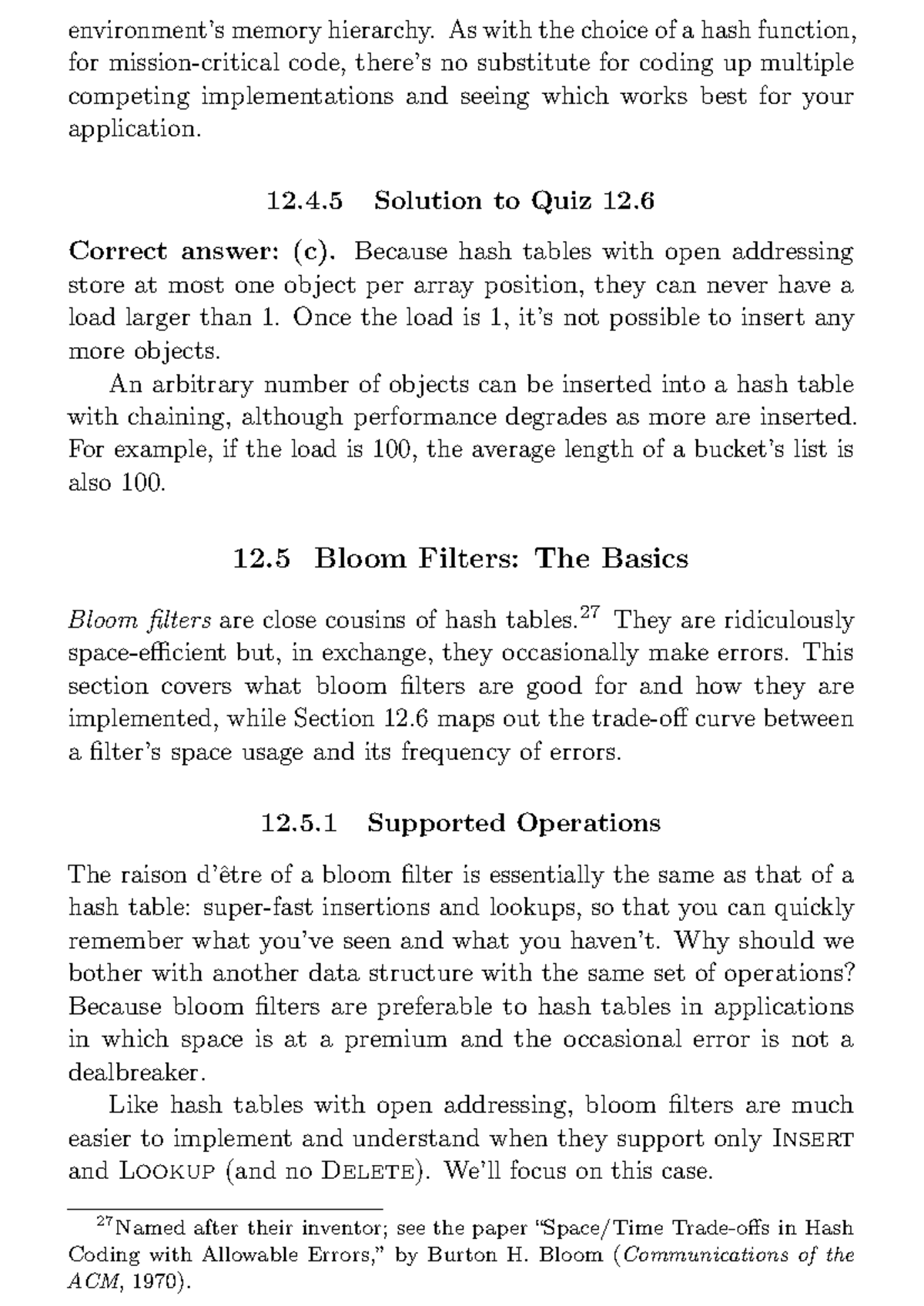 Bloom Filter Chapter: Key Concepts and Practical Insights - Studocu