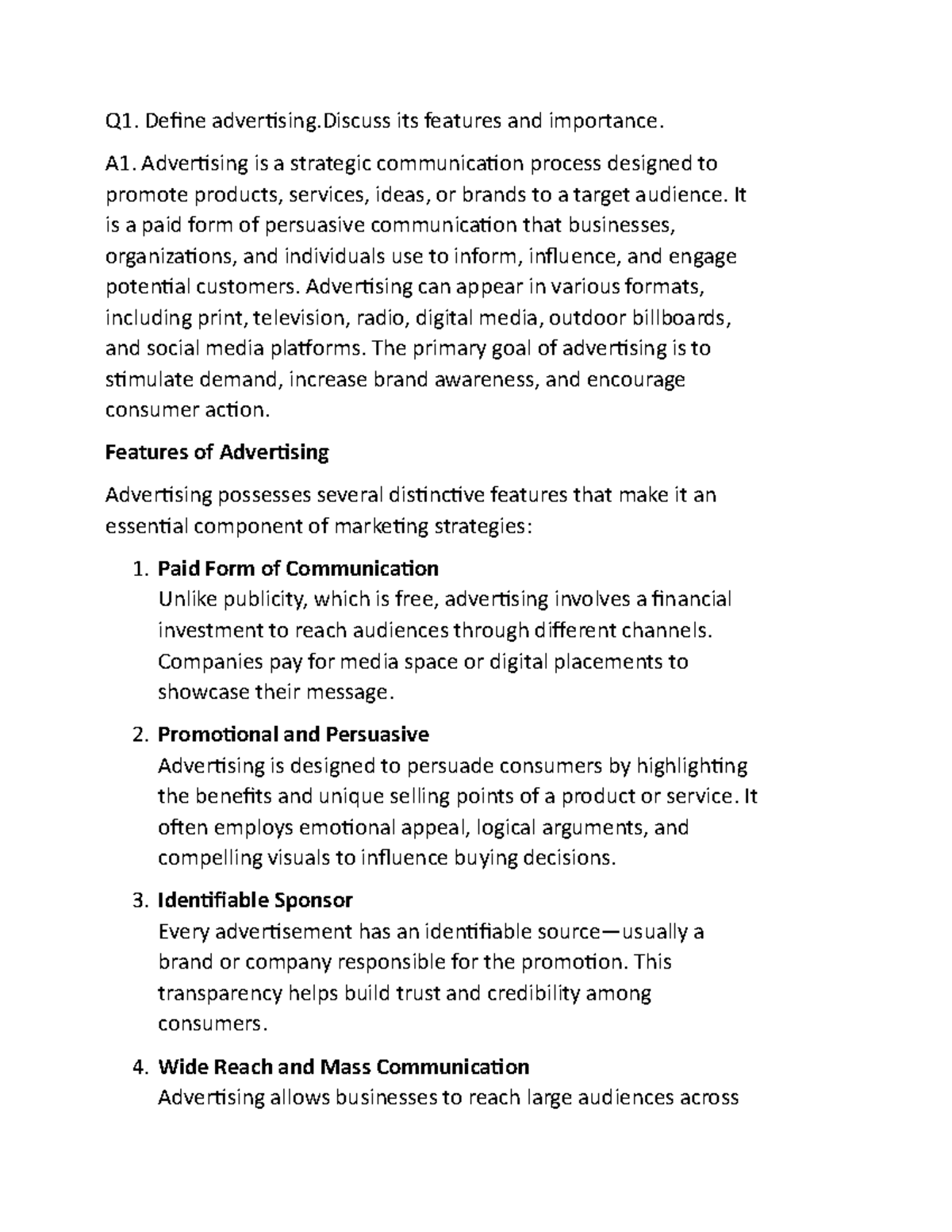 Advertising Concepts and Critiques: A Comprehensive Overview (AD101 ...