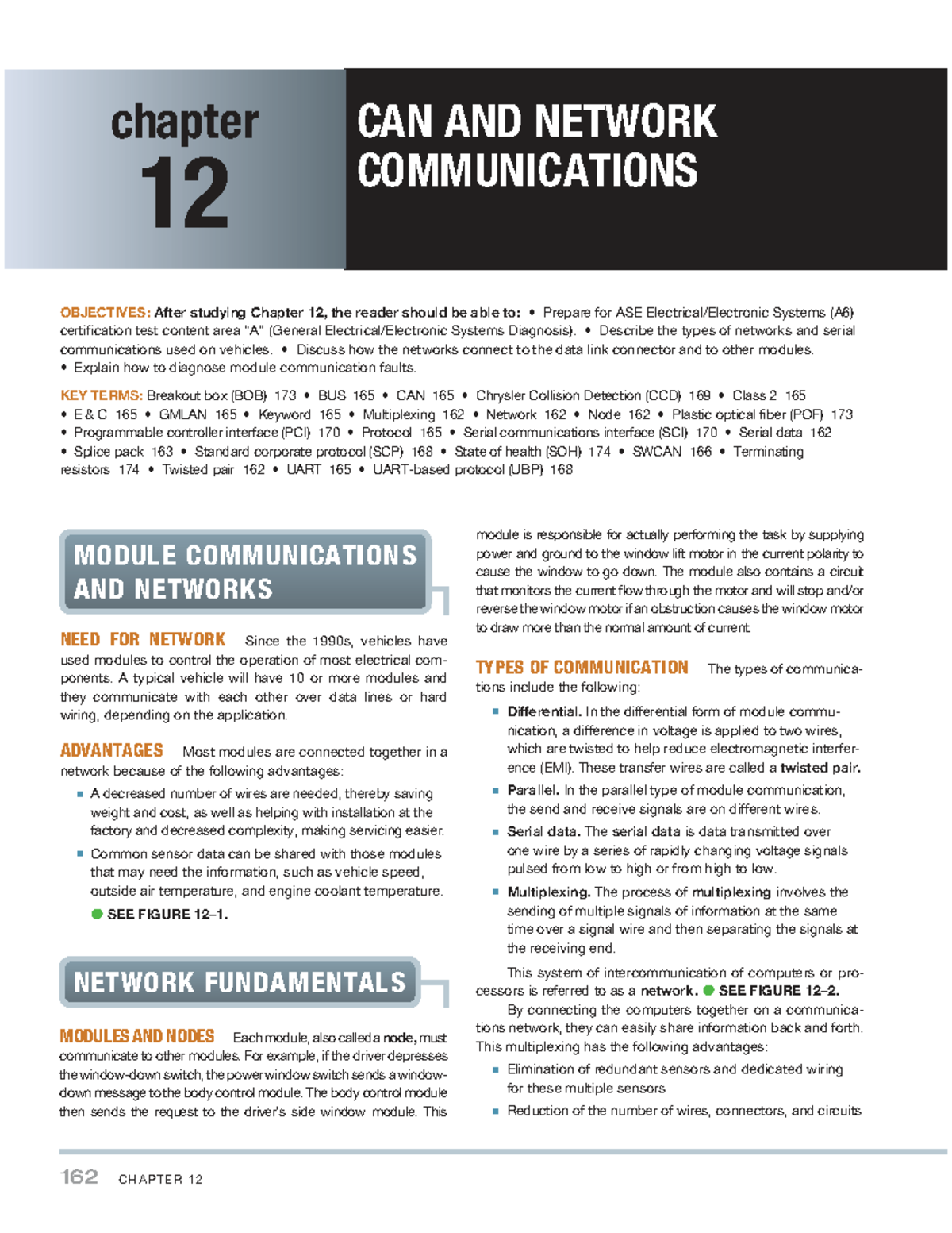 Chapter 12 - ASE Network Communications Overview and Terminology - Studocu
