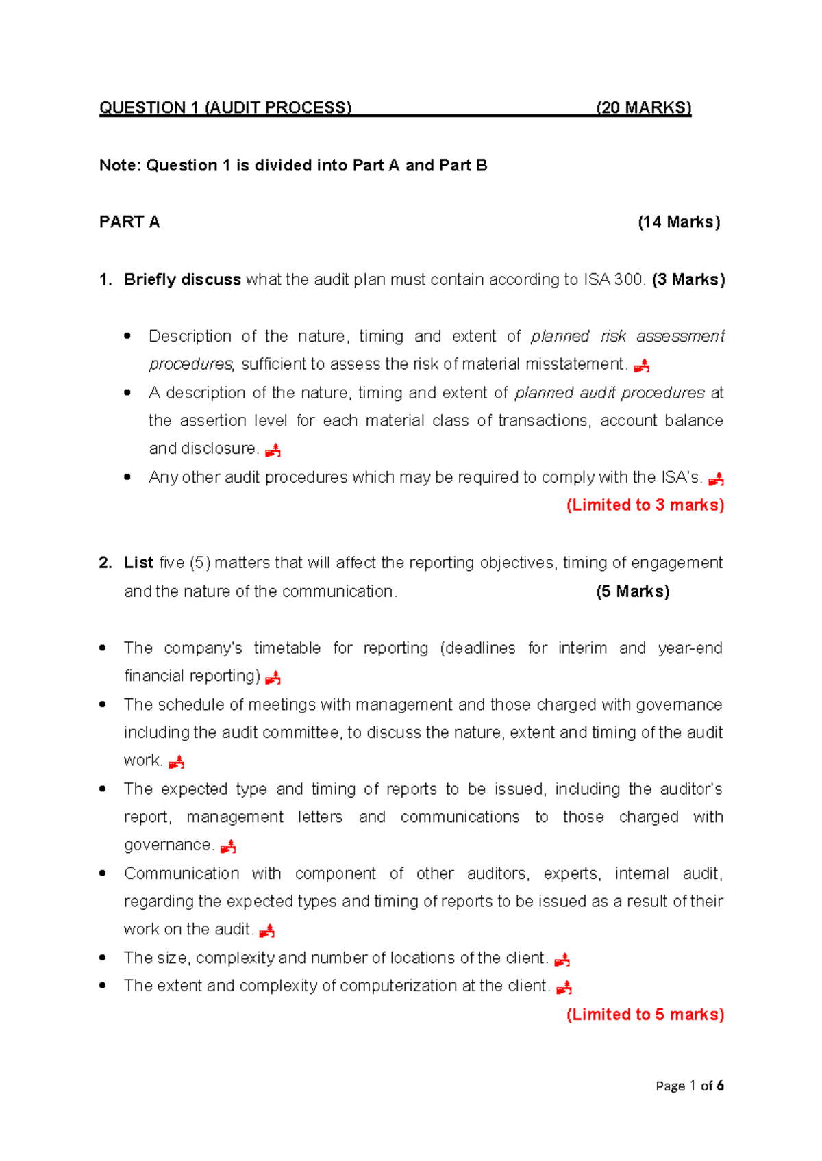 Audit Process and Revenue Cycle Analysis (AUDIT 6.2) - Studocu