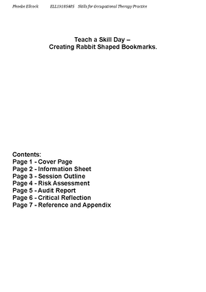 Occupational Therapy Practice Framework -Domain and Process- Fourth ...
