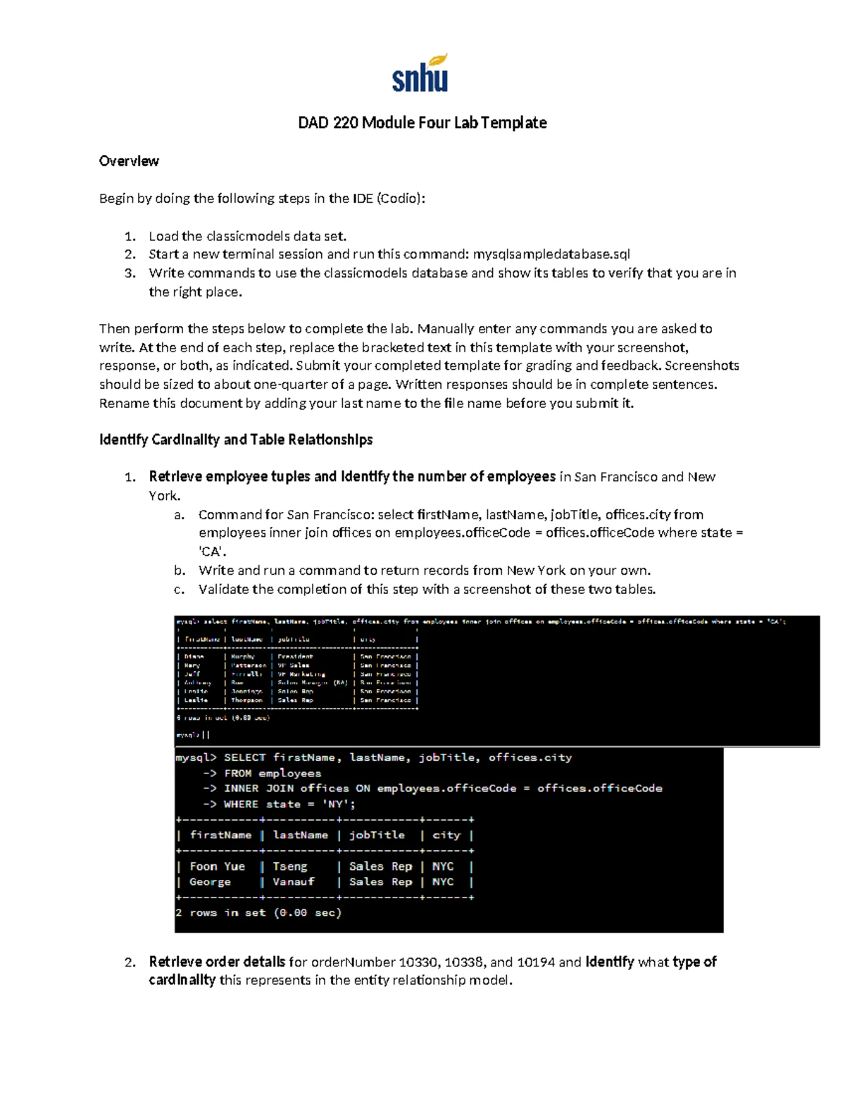 DAT210 Module Two - week 2 - Module Two Case Study Hary Chan Southern ...