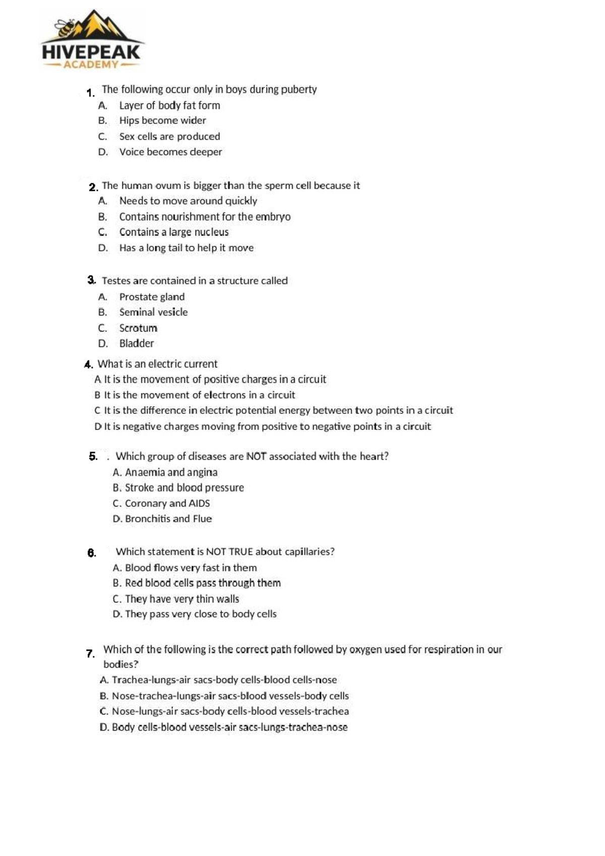 Science Revision Notes - PSLE Exam Preparation - Studocu