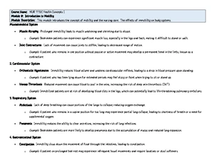 Mobility Aids - Study Notes & Assignments - Studocu