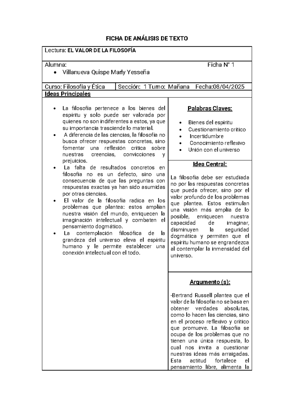 Ficha+DE+ Aplicación- Sesión+1+ Marly+ Villanueva - FICHA DE ANÁLISIS ...