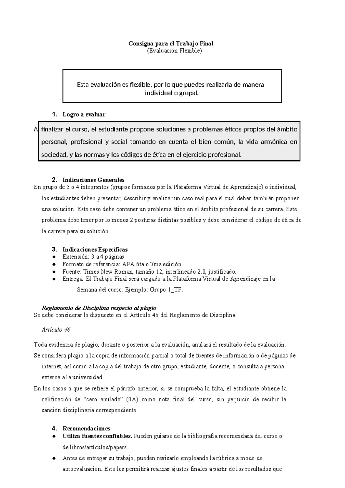 Trabajo Final de Ética Profesional (AC-S18) - Evaluación Flexible - Document Preview