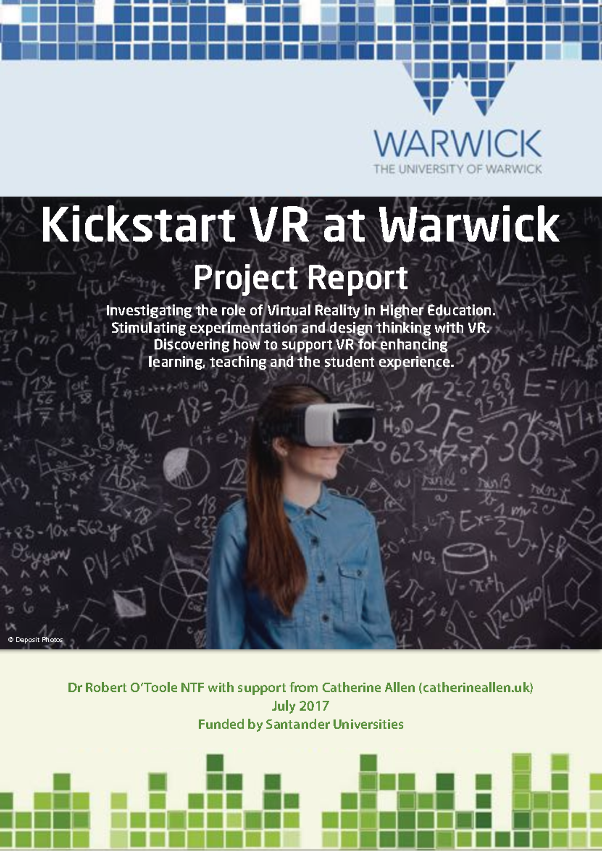 Final Report on VR Project in Higher Education - AR/VR Insights - Studocu