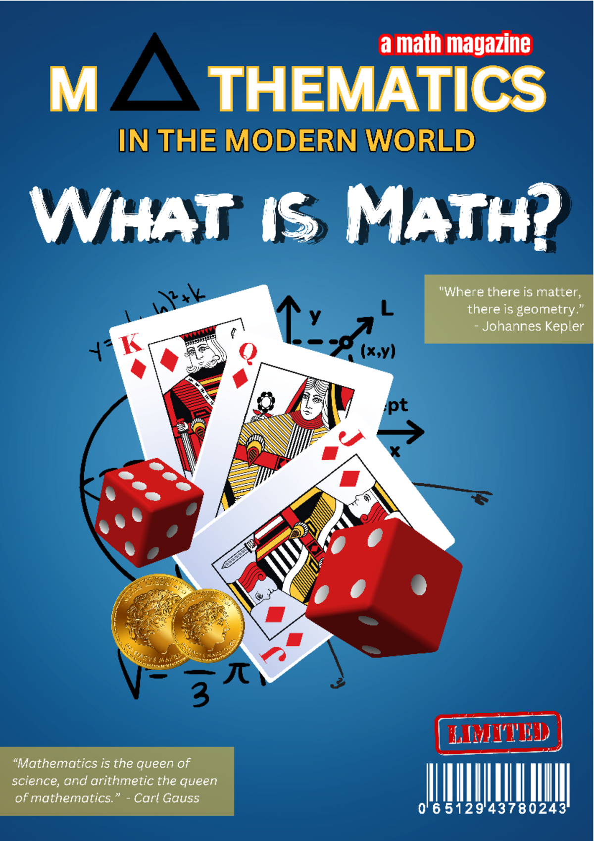 MMW PETA - Mathematics in the Modern World Magazine Cover Design - Studocu