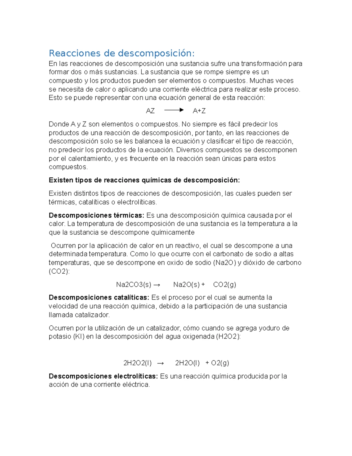 Reacción del reactivo de Schiff Reacción del reactivo de Schiff El — free download