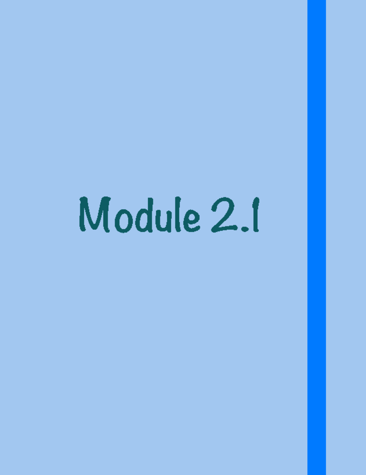 Module 2.1: Understanding the Synapse and Neural Communication - Studocu