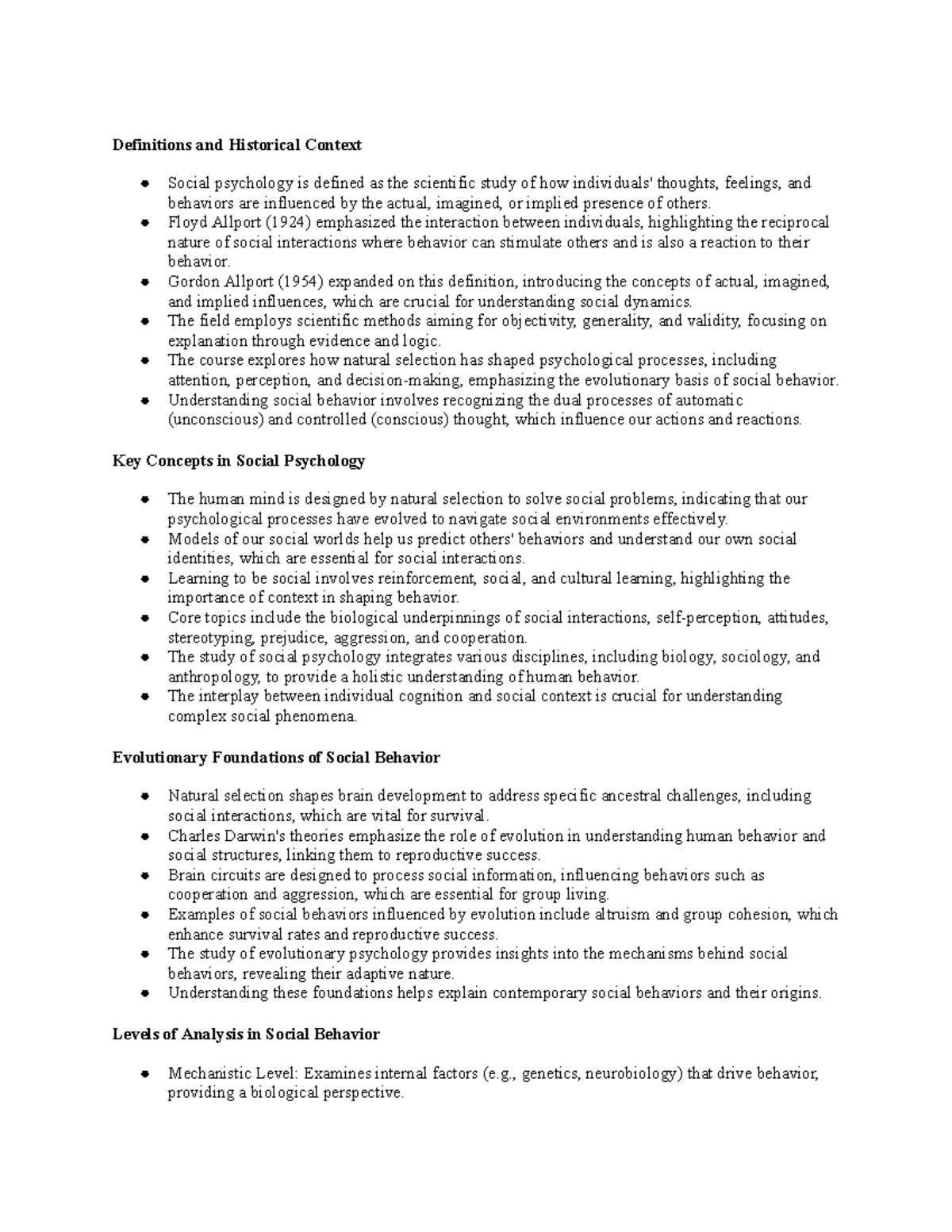 Final Exam Study Guide for Course Code ABC123 - Definitions and ...