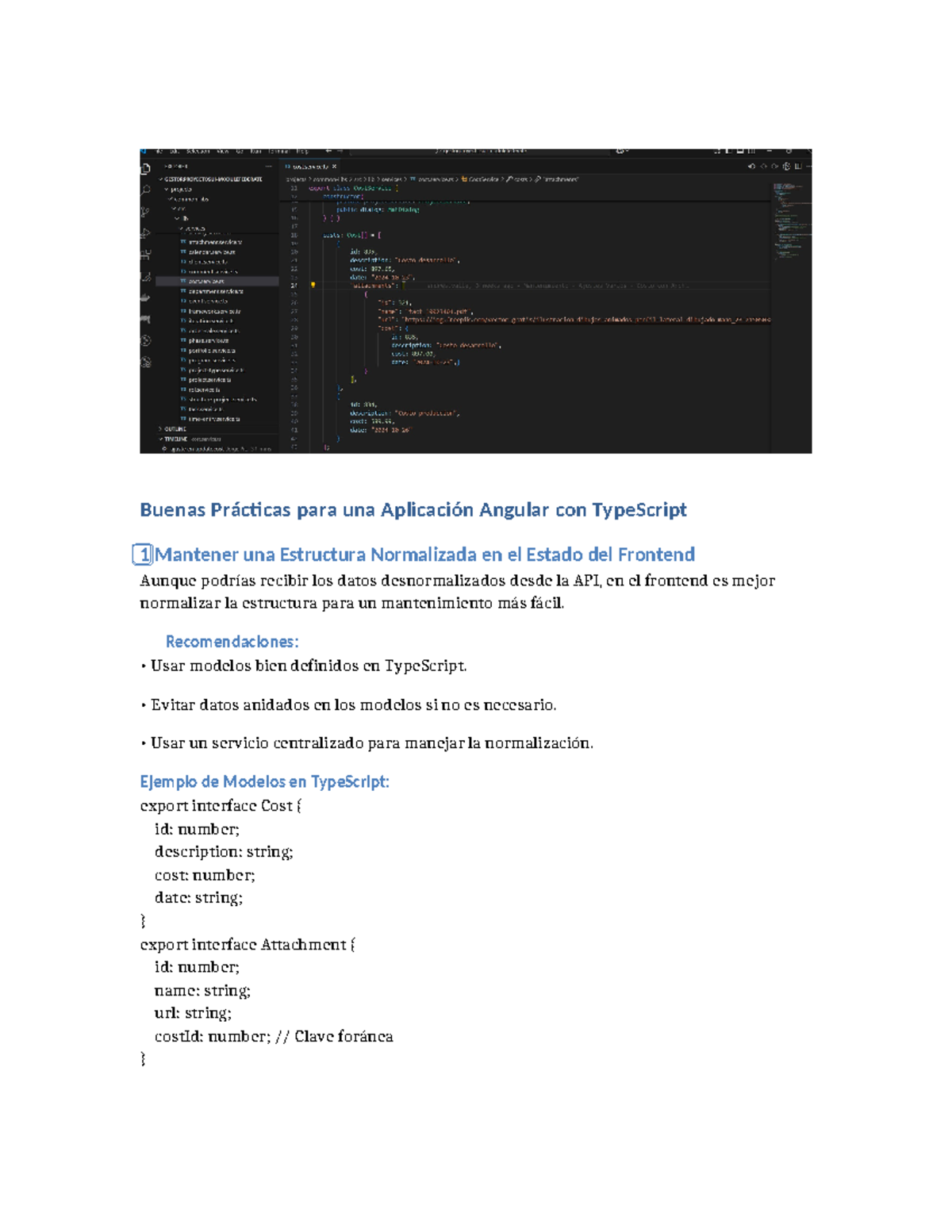 Buenas Prácticas para Aplicaciones Angular con TypeScript - Studocu