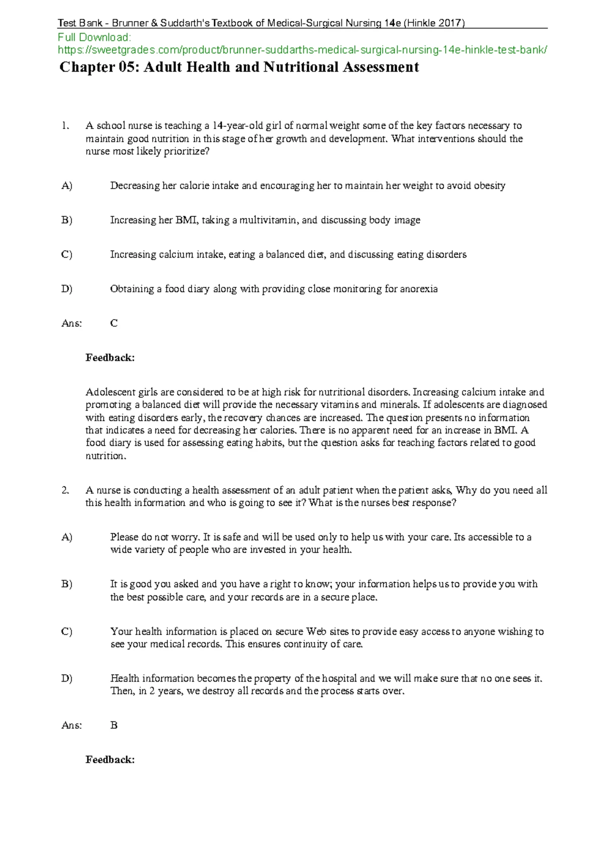 Med Surg Notes: Clinical Prioritization and Assessment Techniques - Studocu