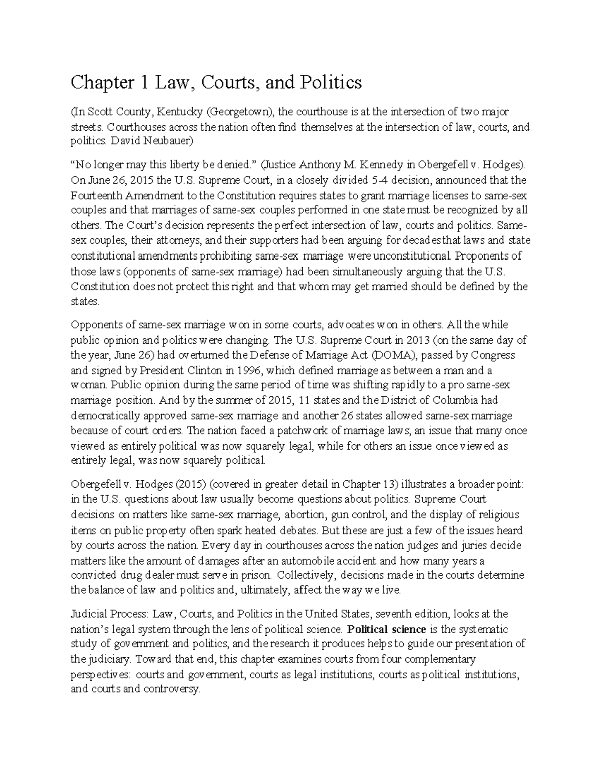 Judicial Process: Law, Courts, and Politics in the U.S. (7th Ed ...