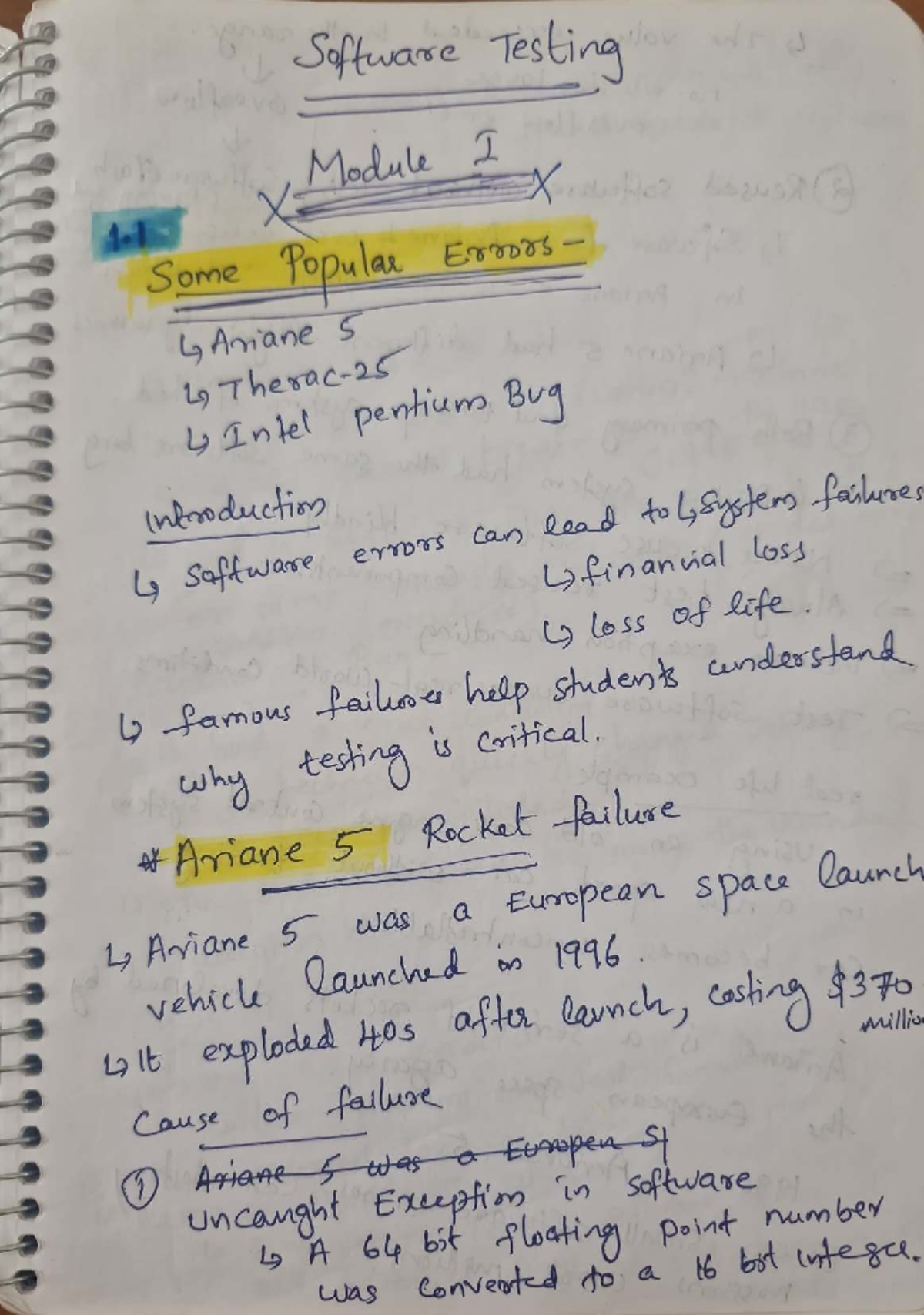 Final Exam Notes for Course QV L 2: Software Testing Techniques - Studocu