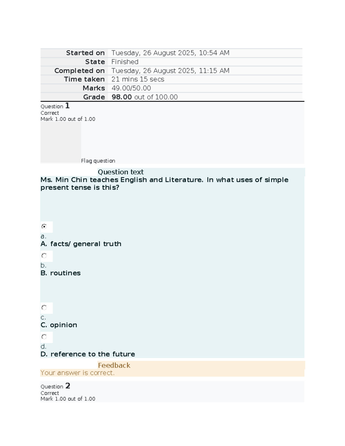 EAPP EXAM - English and Literature Questions & Answers - Studocu