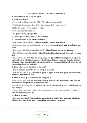[Solved] nguyn l v s pht trin trong trit hc mc lnin - Chủ nghĩa xã hội ...