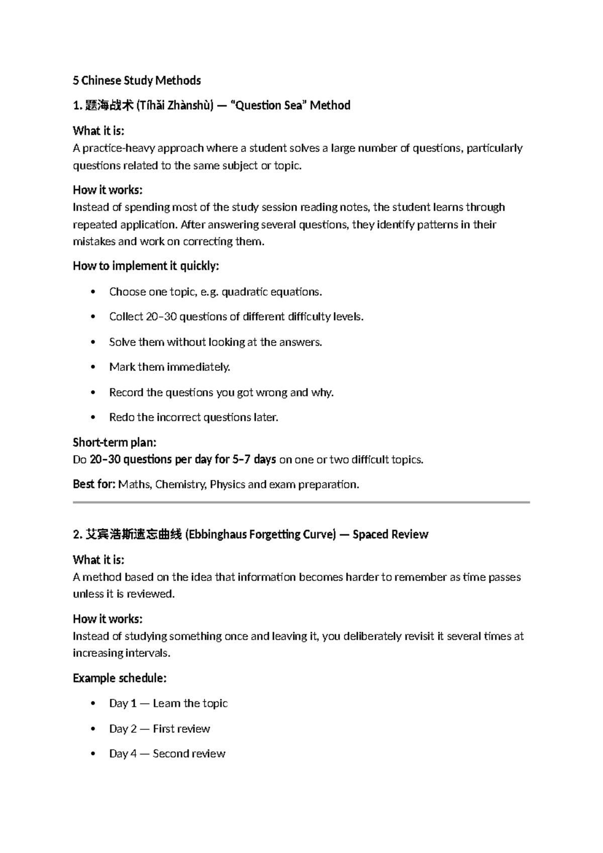 Chinese and Japanese Study Methods: Effective Techniques for Success ...