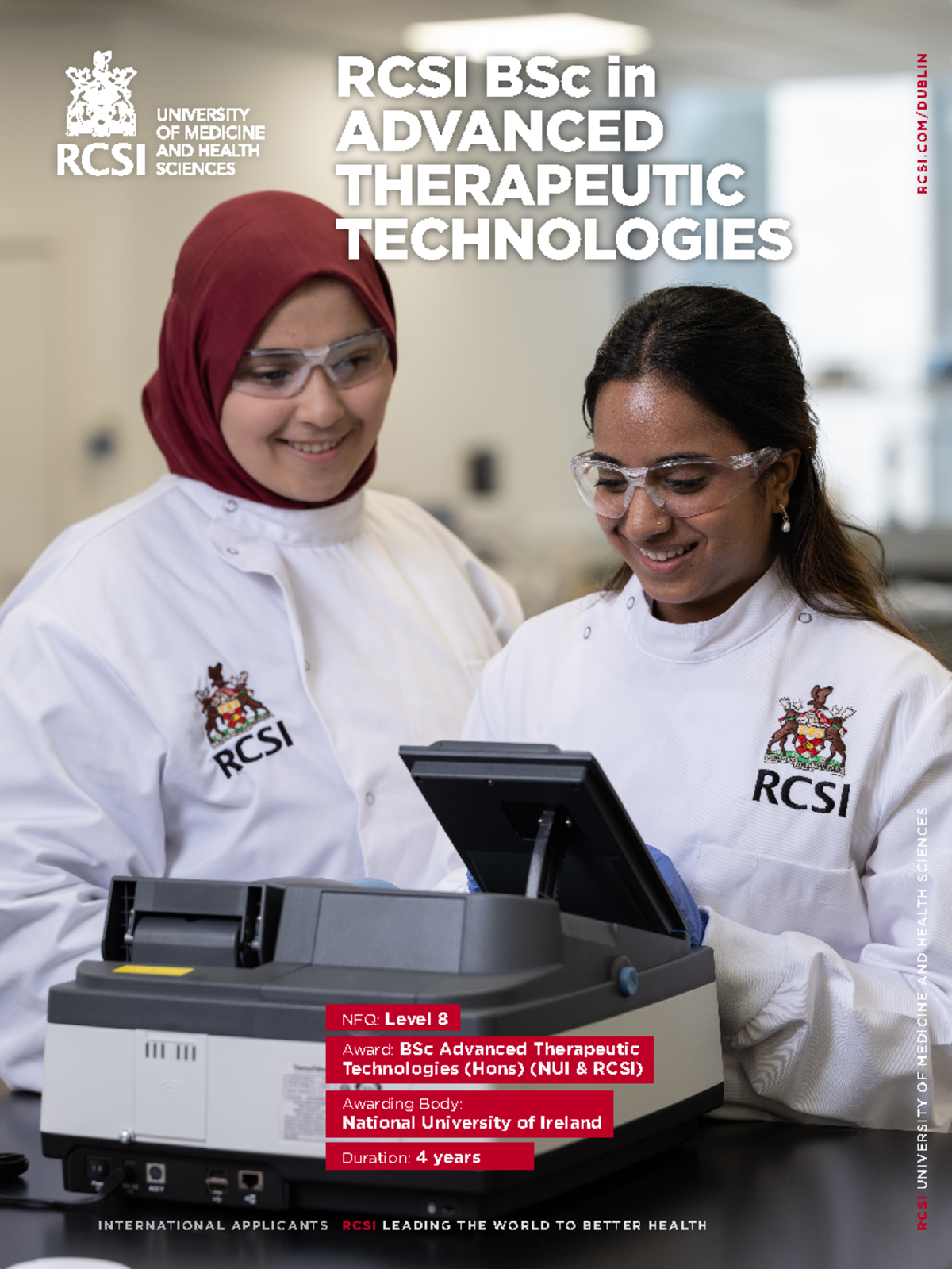 Brochure for RCSI BSc in Advanced Therapeutic Technologies (Hons) - Studocu