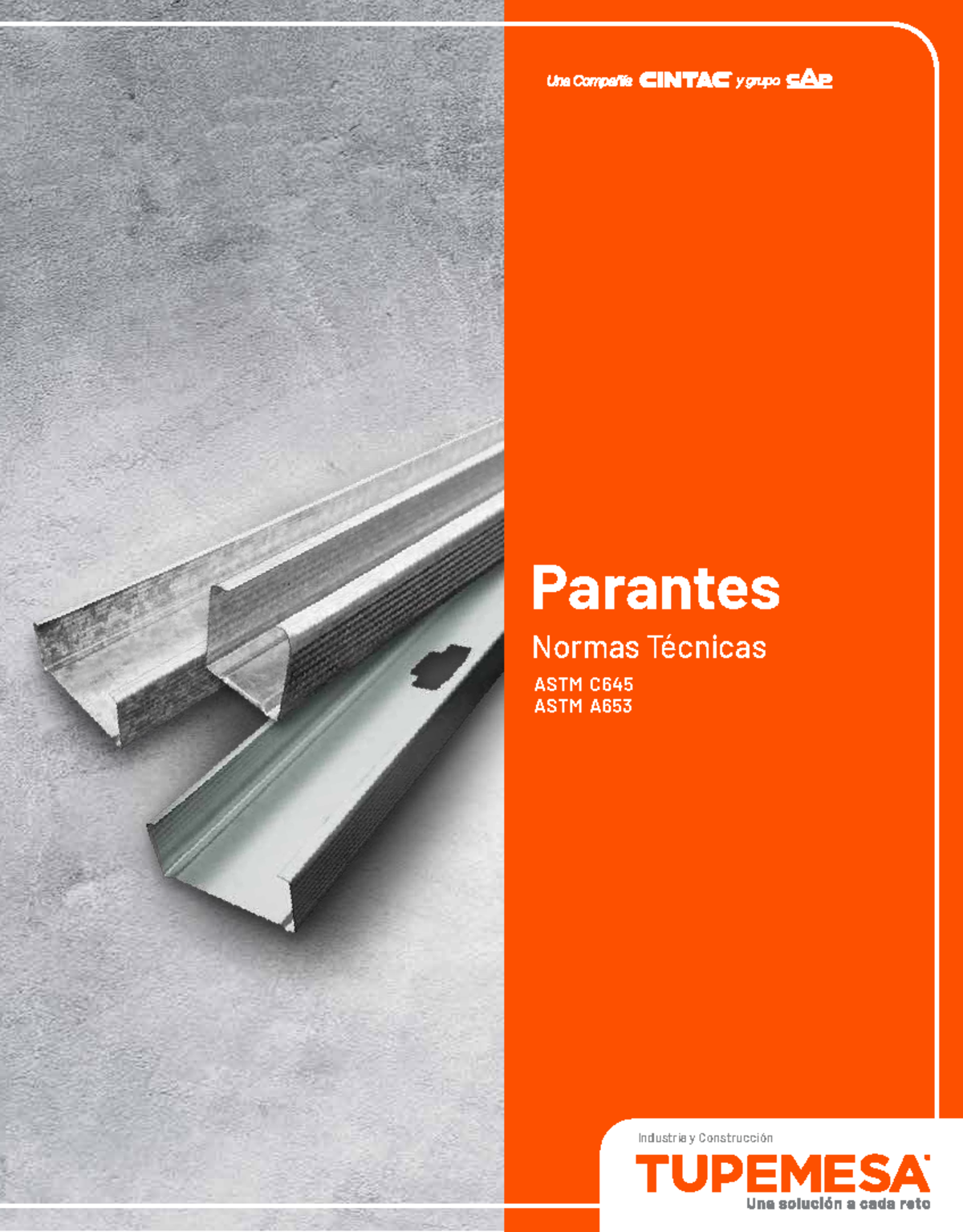 Ficha Técnica ASTM C645 C653: Parantes Estructurales Tupemesa - Studocu