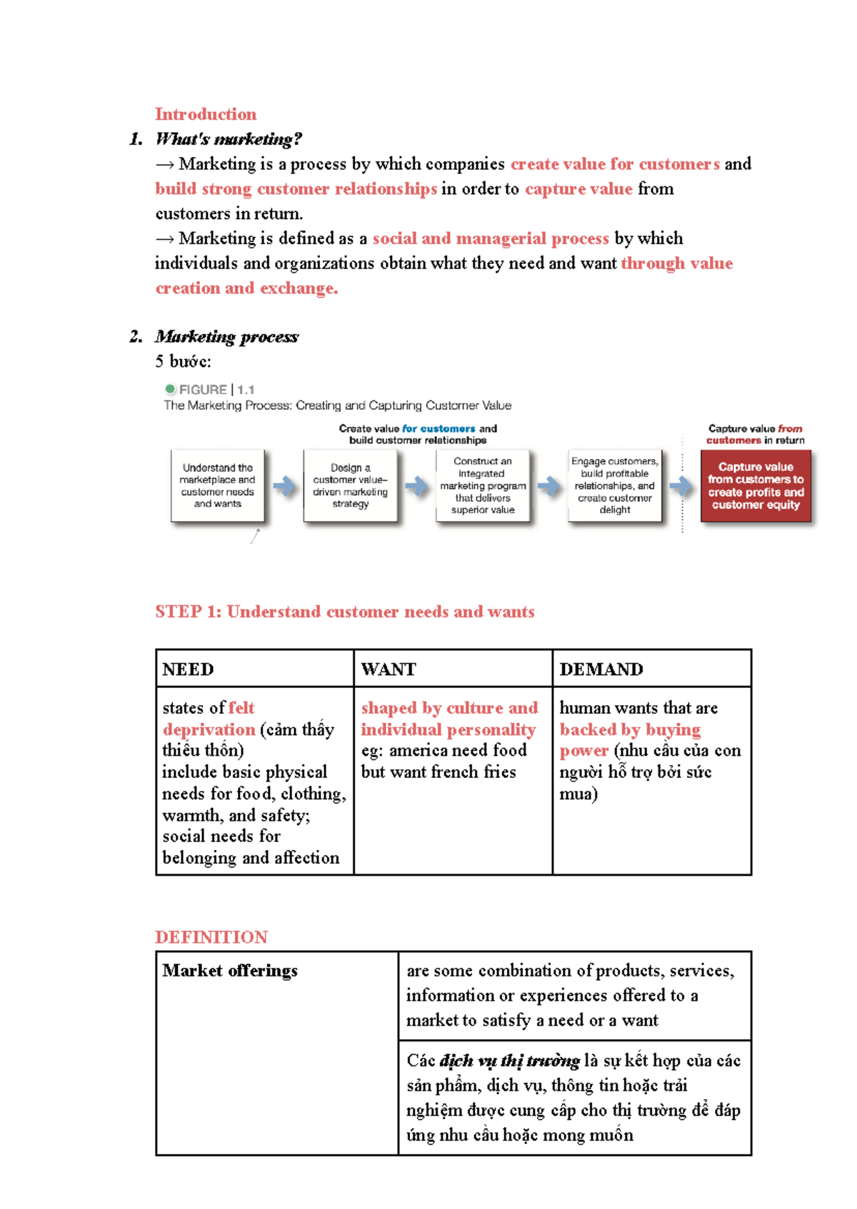 Marketing 101: Final Exam Review for MKT Course - Studocu