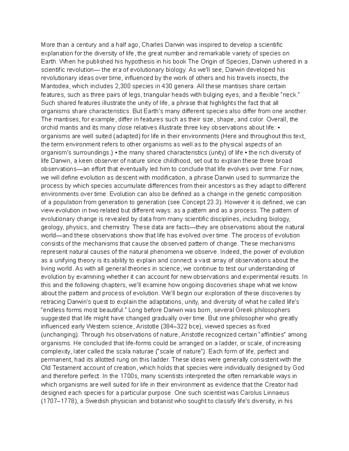 Understanding Evolution: Key Concepts on Nat. Selection & Adaptation ...