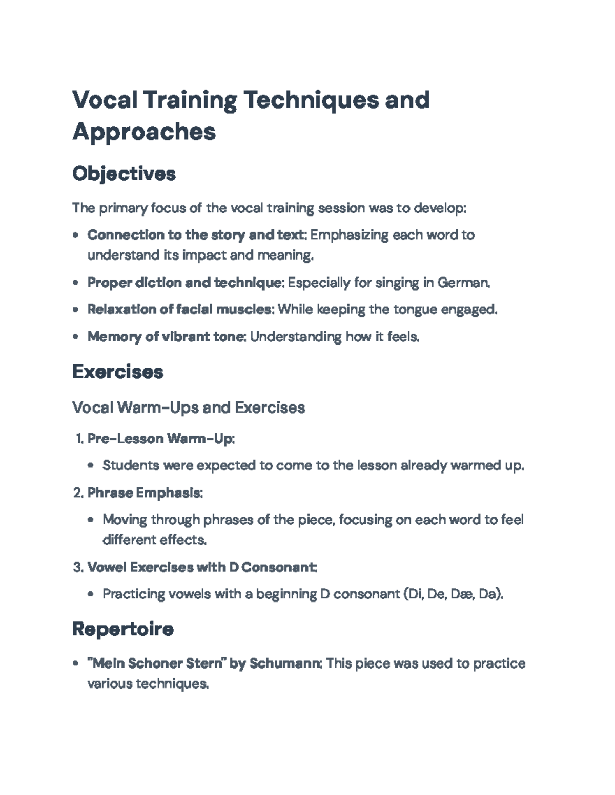 Vocal Training Techniques: Enhancing Diction & Emotional Connection ...