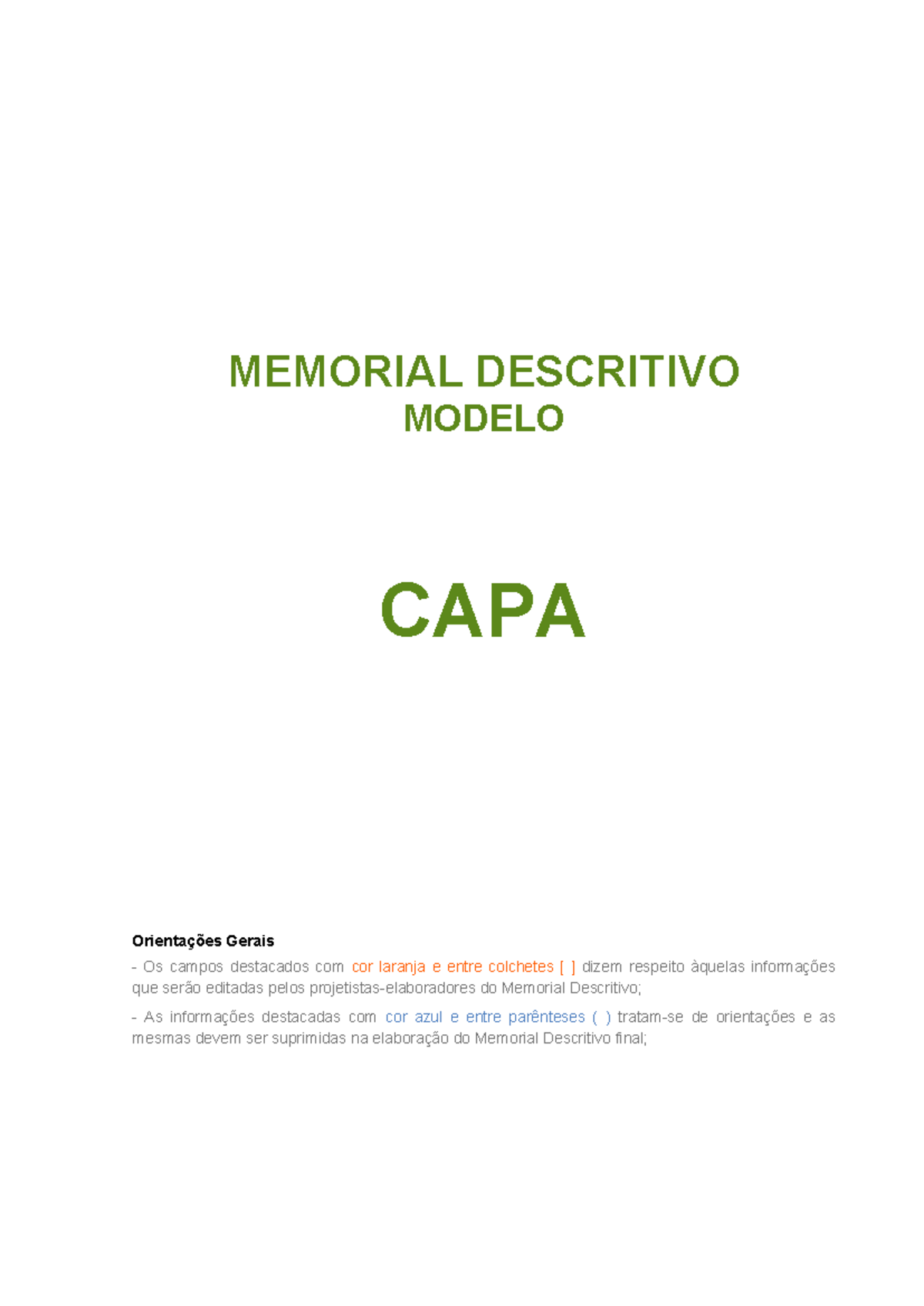 Geracao distribuida modelo memorial descritivo - MEMORIAL DESCRITIVO ...