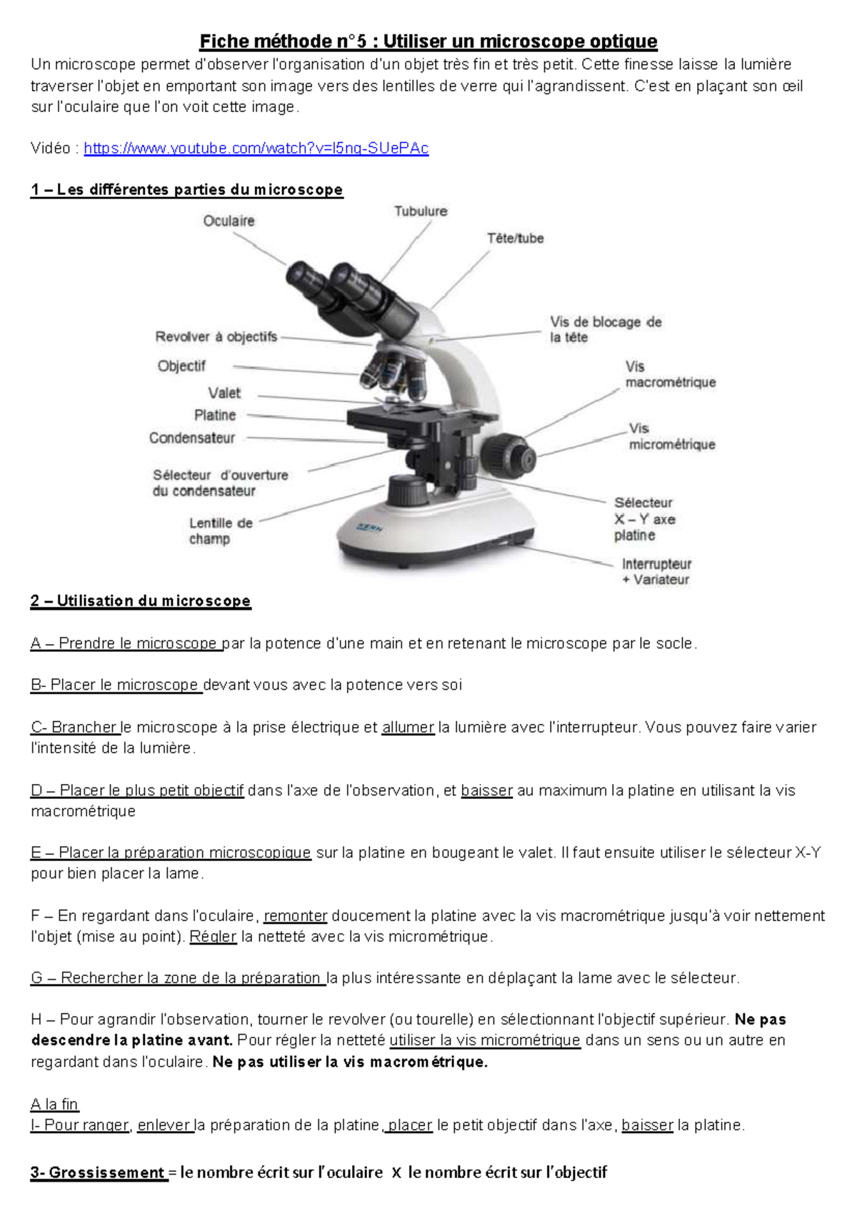 fiche-m-thode-utilisation-d-un-microscope-optique-studocu