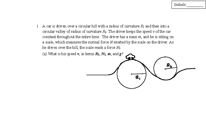 First Practice Final Exam PHYS 101 - Studocu